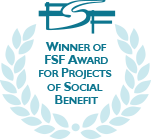 Winner of FSF Award for Projects of Social Benefit